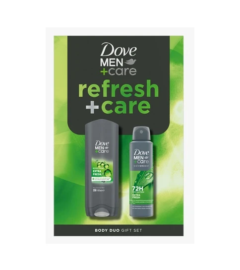 DOVE CASETA CADOU (SG250ML+DEO150ML) MEN CARE REFRESH